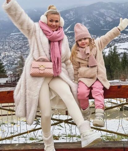 NEW YOUNG Thick Fleece Lined Leggings Women Tummy Control High Waisted Winter Thermal Warm Soft Yoga Pants in Saudi Arabia