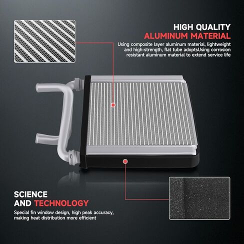 Vibeup 11769 Heater Core متوافق مع 2002-2006 Nissan Altima in Kuwait