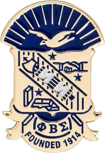 Phi Beta Sigma Lapel Pin Fraternity Symbol Enamel Formal Wear Blazer Jacket sigma (Dove Pin) in Saudi Arabia