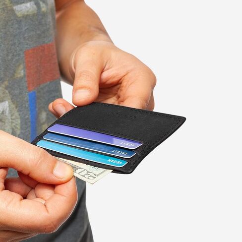 Cork Card Sleeve - Cork Wallet - جلد نباتي - خالي من القسوة - ودية للبيئة - ريفي in Kuwait