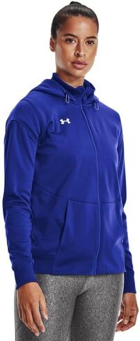 Under Armour Womens Storm Fleece Full Zip Hoody Mod Gray 2XL in Saudi Arabia