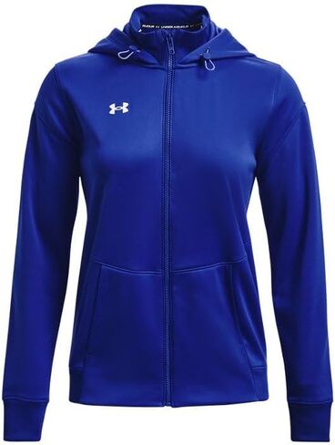 Under Armour Womens Storm Fleece Full Zip Hoody Mod Gray 2XL in Saudi Arabia