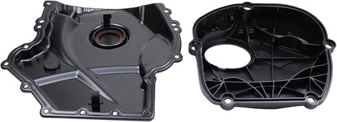 ApplianPar Front Lower and Upper Engine Timing Cover for VW Beetle 2012-2016 CC 2009-2017 EOS 2009-2016 Golf 2008-2014 Jetta 2006-2014 Audi A3 Quattro 2008-2016 A4 Quattro 2009-2015 in Saudi Arabia