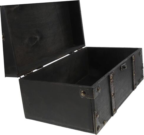 Luxshiny Vintage Treasure Chest Jewelry Jewelry Jewelry Box Box Retro Organizer للمجوهرات والذكريات ديكور جمالي أنيقة لاستخدام سطح المكتب in Kuwait