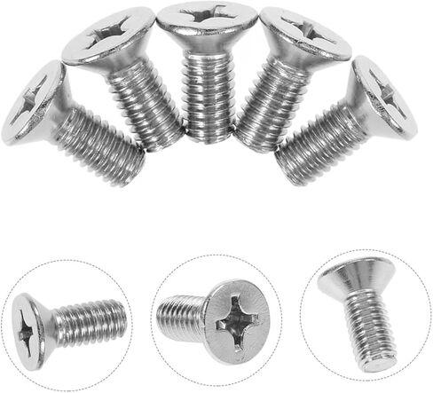24pcs قرص الفرامل براغي ثابتة ومسامير متينة الفرامل لتجميع فرامل سيارة الأداء الأمثل التثبيت السهل للتركيب DIY والمهنيين in Kuwait