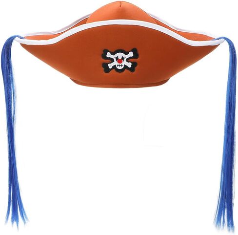 Bioworld One Piece Buggy Cosplay Hat with Hair in Saudi Arabia