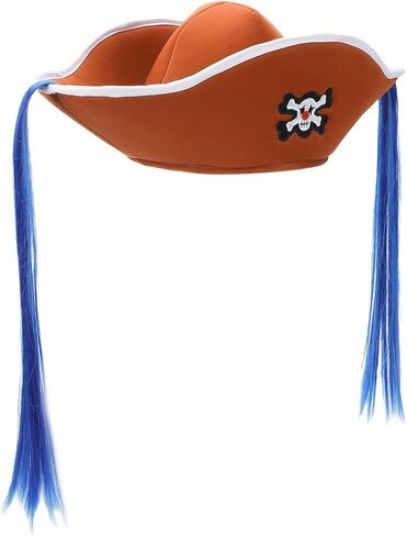 Bioworld One Piece Buggy Cosplay Hat with Hair in Saudi Arabia