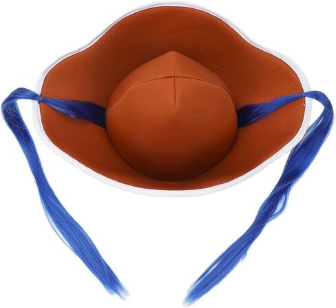 Bioworld One Piece Buggy Cosplay Hat with Hair in Saudi Arabia