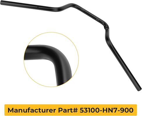 M MATI Handlebar for Honda Rancher 350 TRX350 2004-2006 Rancher 400 TRX400 2006-2007 53100-HN7-900 in Saudi Arabia