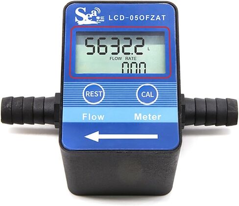 1PCS G3/8 3-minute quick-connect flow meter urea intelligent digital display liquid meter gear oil flow sensor diesel gasoline in Saudi Arabia