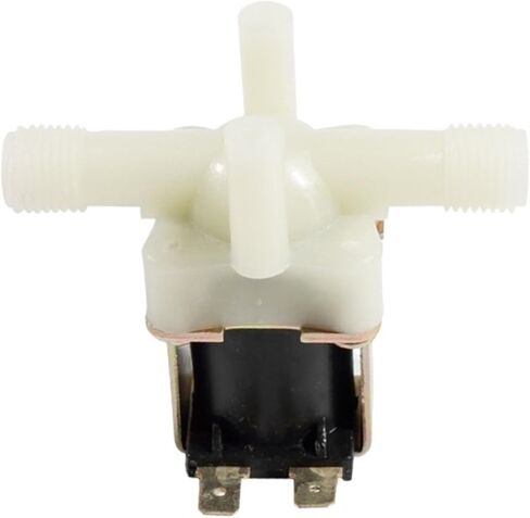 1pcs 2 نقطة سلك خارجي سلك موزع المياه الصمام الملف اللولبي صمام ماء DC12V صمام ملول الملف اللولبي مغلق عادة (AC220V) in Saudi Arabia