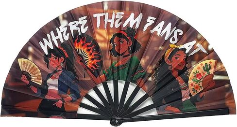 Boots On The Ground Fan ，Cowboy Dance with A Folding Fan,Clack Fan,Decorative Hand Fans,Clacking Fans for Line Dancing,Western-Style Fan Dance for Grand Festival Line Dance(26in) in Saudi Arabia
