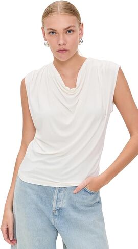 Vince Women's Sleeveless Draped Cowl Neck Top in Saudi Arabia