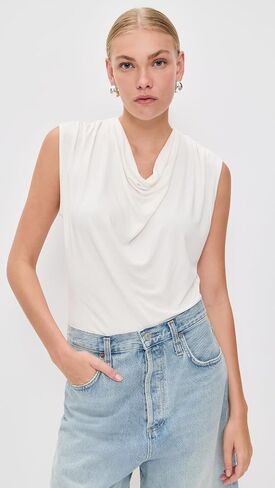 Vince Women's Sleeveless Draped Cowl Neck Top in Saudi Arabia