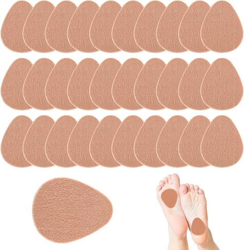 30pcs metatarsal foot face للنساء والرجال ، 0.2 بوصة كرة سميكة من وسادة القدم وسادة ناعمة سادة القدم in Kuwait