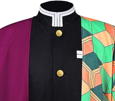 Cosplay Life Demon Killer Vanquisher Complete Anime Costume Set Kimono Cardigan - Halloween Outfit For Unisex Adult in Kuwait