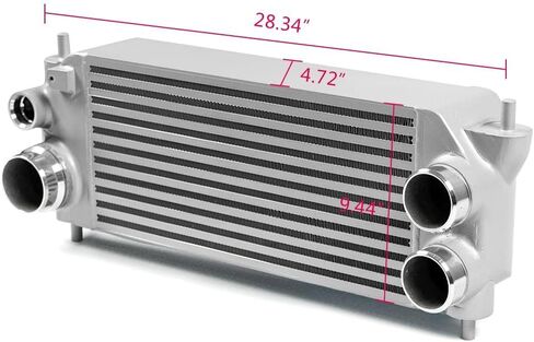 G-PLUS Mount Turbo Intercooler Compatible With Ford F150 2.7L/3.5L EcoBoost 2015 2016 2017 2018 2019, Upgraded Performance Aluminum Intercooler in Saudi Arabia