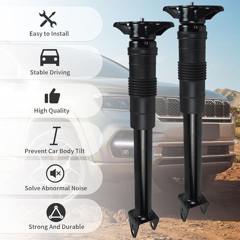 2PCS Front Shock Strut & Coil Spring Assembly متوافقة مع Jeep Grand Cherokee 2011-2015 و Dodge Durango 2011-2013 (Struts) in Kuwait