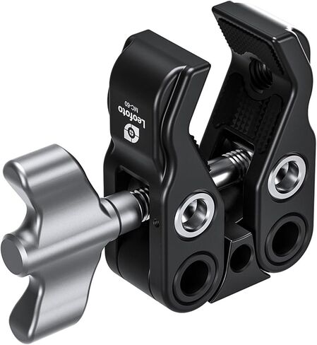 LEOFOTO MC-03 Pole / Tripod Leg Clamp All Metal Multi-Function/Studio Universal Accessory with 1/4" Female Socket in Saudi Arabia