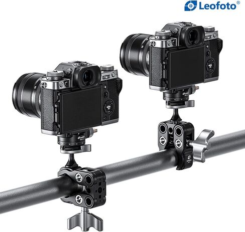 LEOFOTO MC-03 Pole / Tripod Leg Clamp All Metal Multi-Function/Studio Universal Accessory with 1/4" Female Socket in Saudi Arabia