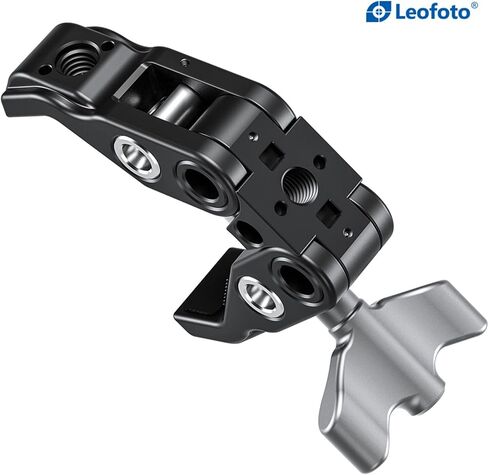 LEOFOTO MC-03 Pole / Tripod Leg Clamp All Metal Multi-Function/Studio Universal Accessory with 1/4" Female Socket in Saudi Arabia