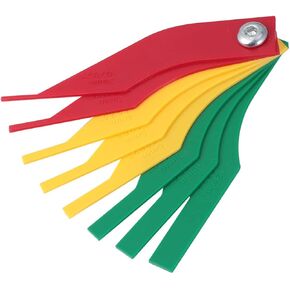 2pcs وسادة الفرامل قياس السمك القياس اختبار السمك لفحص البطانة أداة محمولة خفيفة الوزن لأصحاب السيارات للوسادة بسهولة in Kuwait