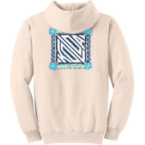 Koloa Surf Mens Square Floral Logo Logo Hoodie بأحجام S-5X-LARGE in Kuwait