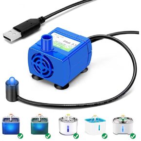 Cat Water Fountain Pump, Pet Water Fountain Pump Compatible Motor, DR-DC160 for Cat Drinking Fountain Cat Water Dispenser Replacement (Pump) in Kuwait
