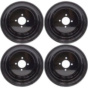 1 مجموعة 12x7 ATV RIM UTV Wheel Steel Rim 4/110 12 × 7 إزاحة الأمامية 5+2 الخلفية 2+5 لـ Yamaha Big Bear 350 400 ، Grizzly 350 600 ، Kodiak 400 450 ، Wolverine 350 450 4 Lugs in Kuwait