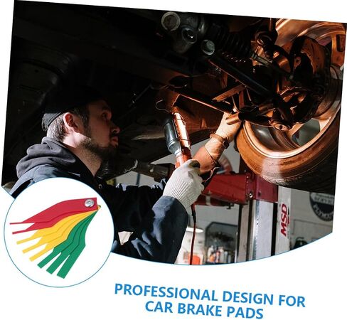 2pcs وسادة الفرامل قياس السمك القياس اختبار السمك لفحص البطانة أداة محمولة خفيفة الوزن لأصحاب السيارات للوسادة بسهولة in Kuwait