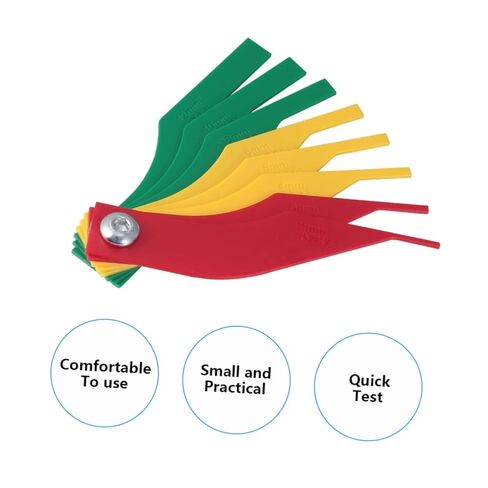 Vaguelly Brake Pad Thickness Gauge Durable Measuring Instrument for Brake Pad Inspection with Color Coded Scale Accurate and Easy to Use for Car Owners and Mechanics in Saudi Arabia