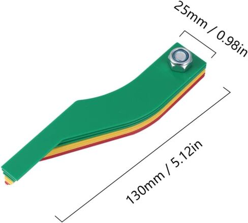 Zerodeko Car Brake Pad Thickness Gauge Tool for Accurate Measurement and Quick Inspection of Brake Pads Compact and Lightweight Design for Home and Auto Shops in Saudi Arabia