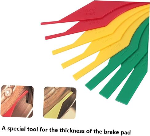 Zerodeko Car Brake Pad Thickness Gauge Tool for Accurate Measurement and Quick Inspection of Brake Pads Compact and Lightweight Design for Home and Auto Shops in Saudi Arabia