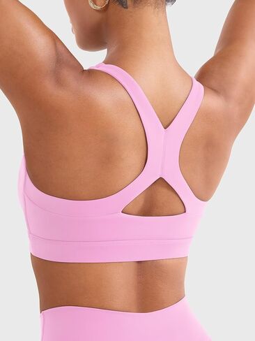 Yeoreo Sports Bras for Women High Support Racerback مبطن الجري Bra Tracii Square Dequ in Saudi Arabia