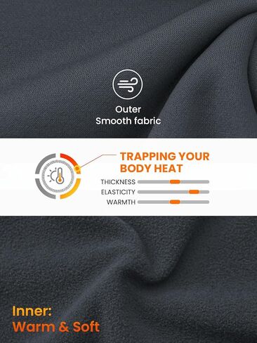 سويت شيرت صوف رجالي كبير وطويل من HOdo بلوفر نشط مقاوم للماء مقاس 3XL-6XL in Kuwait