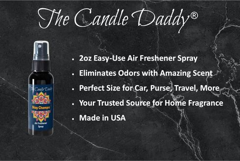 3 حزمة - رذاذ ناغ تشامبا - ناج تشامبا البخور معطر - رذاذ معطر الغرفة/الهواء - (3) زجاجات رذاذ 2 أونصة in Kuwait