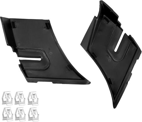 Wiper Wiper Cowl End متوافق مع Chevrolet Avalanche Suburban Tahoe GMC Yukon Yukonxl Cadillac Escalade Escaladeesv 2007-2014 Air Inlet Grille Plane Pair 25820729 25820730 in Kuwait