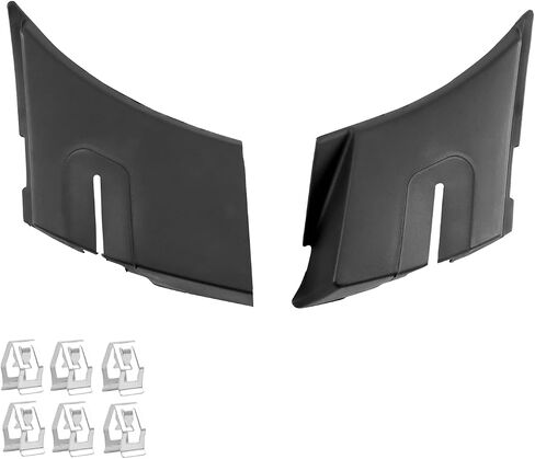 Wiper Wiper Cowl End متوافق مع Chevrolet Avalanche Suburban Tahoe GMC Yukon Yukonxl Cadillac Escalade Escaladeesv 2007-2014 Air Inlet Grille Plane Pair 25820729 25820730 in Kuwait