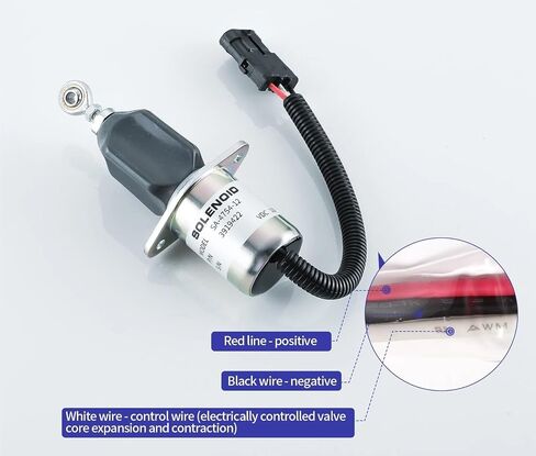 3919423 Fuel Shut Off Solenoid SA-3665-24 SA-4754-24 1753ES-24A6UC3B1S1 for 24VDC in Saudi Arabia