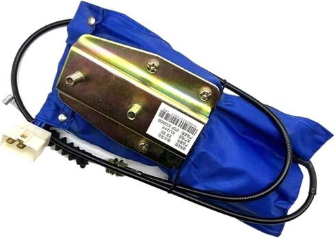 24V Diesel Engine Flameout Controller 1-81900227-0 for 4BD1 6BD1 4BG1 6BG1 Engine Stop Solenoid Motor Case Excavator CX230(Black Plug 1.05m) in Saudi Arabia