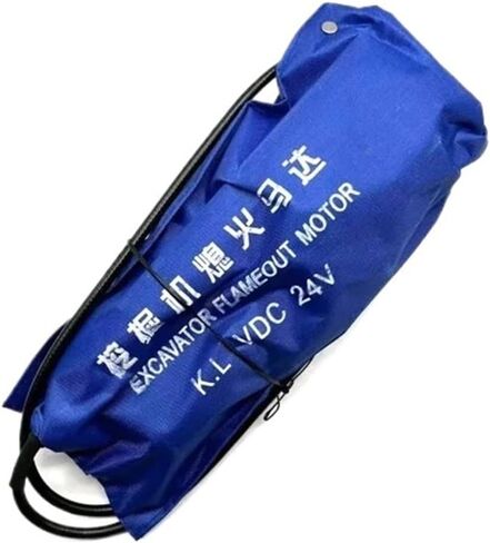 24V Diesel Engine Flameout Controller 1-81900227-0 for 4BD1 6BD1 4BG1 6BG1 Engine Stop Solenoid Motor Case Excavator CX230(Black Plug 1.05m) in Saudi Arabia