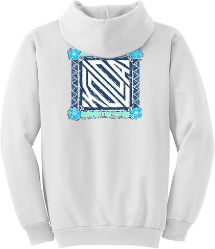 Koloa Surf Mens Square Floral Logo Logo Hoodie بأحجام S-5X-LARGE in Kuwait