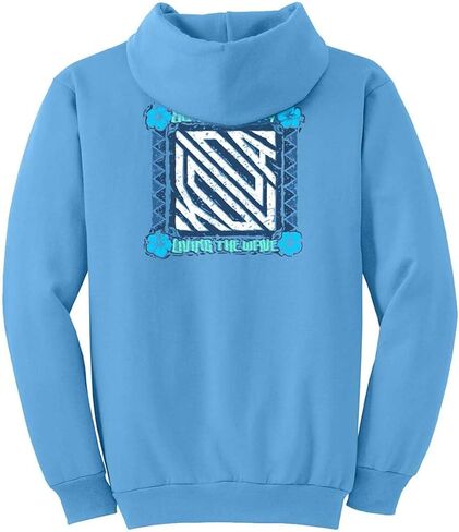 Koloa Surf Mens Square Floral Logo Logo Hoodie بأحجام S-5X-LARGE in Kuwait