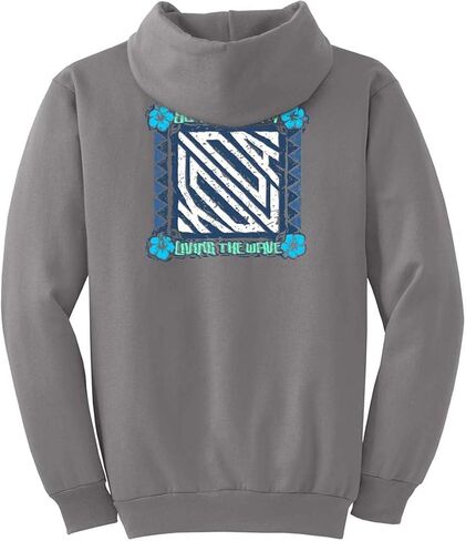 Koloa Surf Mens Square Floral Logo Logo Hoodie بأحجام S-5X-LARGE in Kuwait