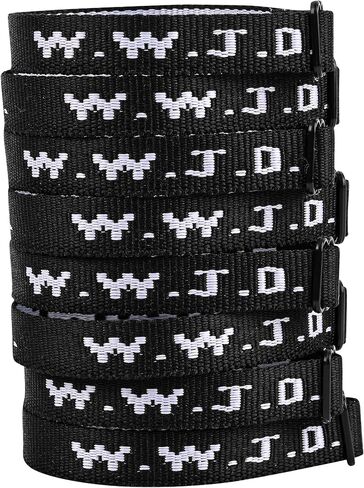 8PCS WWJD Christian Bracelet Pack for Women Men, Christian Jesus Gifts Adjustable WWJD Bracelets Bulk - What Would Jesus Do Wristbands in Saudi Arabia
