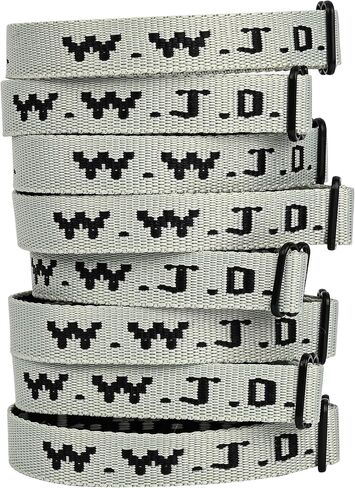 8PCS WWJD Christian Bracelet Pack for Women Men, Christian Jesus Gifts Adjustable WWJD Bracelets Bulk - What Would Jesus Do Wristbands in Saudi Arabia