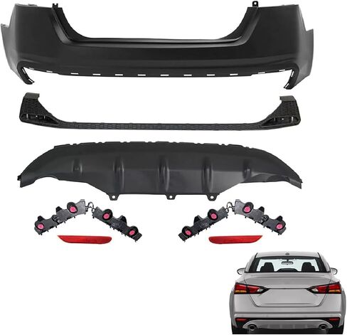 Front Bumper Cover #620226CA0H NI1000324 Compatible With 2019 2020 2021 Ni-ssan Altima S SL SR SV in Saudi Arabia