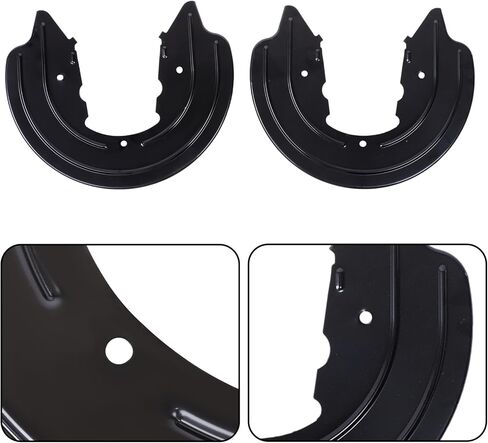 labwork Pair of Brake Dust Shield Splash Replacement for Ford Mustang 1994-2004 F4ZZ2C028A in Saudi Arabia