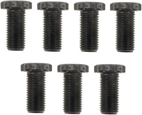 KarParts360 for Buick Commercial Chassis 1993 1994 1995 1996 Flywheel Bolts | Steel | Hex Bolt Head Type | 7/16-20 by 1 Callout Size | 7/16 Thread Diameter | 20 Inches Thread Pitch in Saudi Arabia