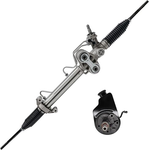 محور ديترويت - الرف الأمامي ومرض التوجيه المتأرجح لـ GMC Chevy Silverado Sierra Sierra Suburban 1500 Tahoe Yukon Avalanche Escalade ESV Ext و Pinion Power Defer Pump w/Reservoir استبدال in Saudi Arabia
